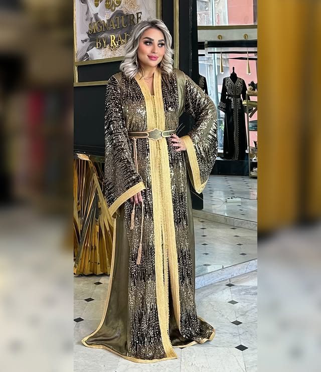 Caftan marocain brodé main N°04 — Signature by Raja Marrakech