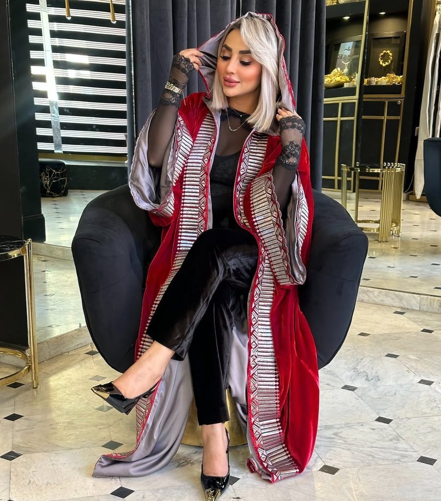 Djellaba femme luxe brodée N°08 — Signature by Raja Marrakech