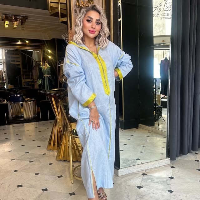 Djellaba femme luxe brodée N°11 — Signature by Raja Marrakech