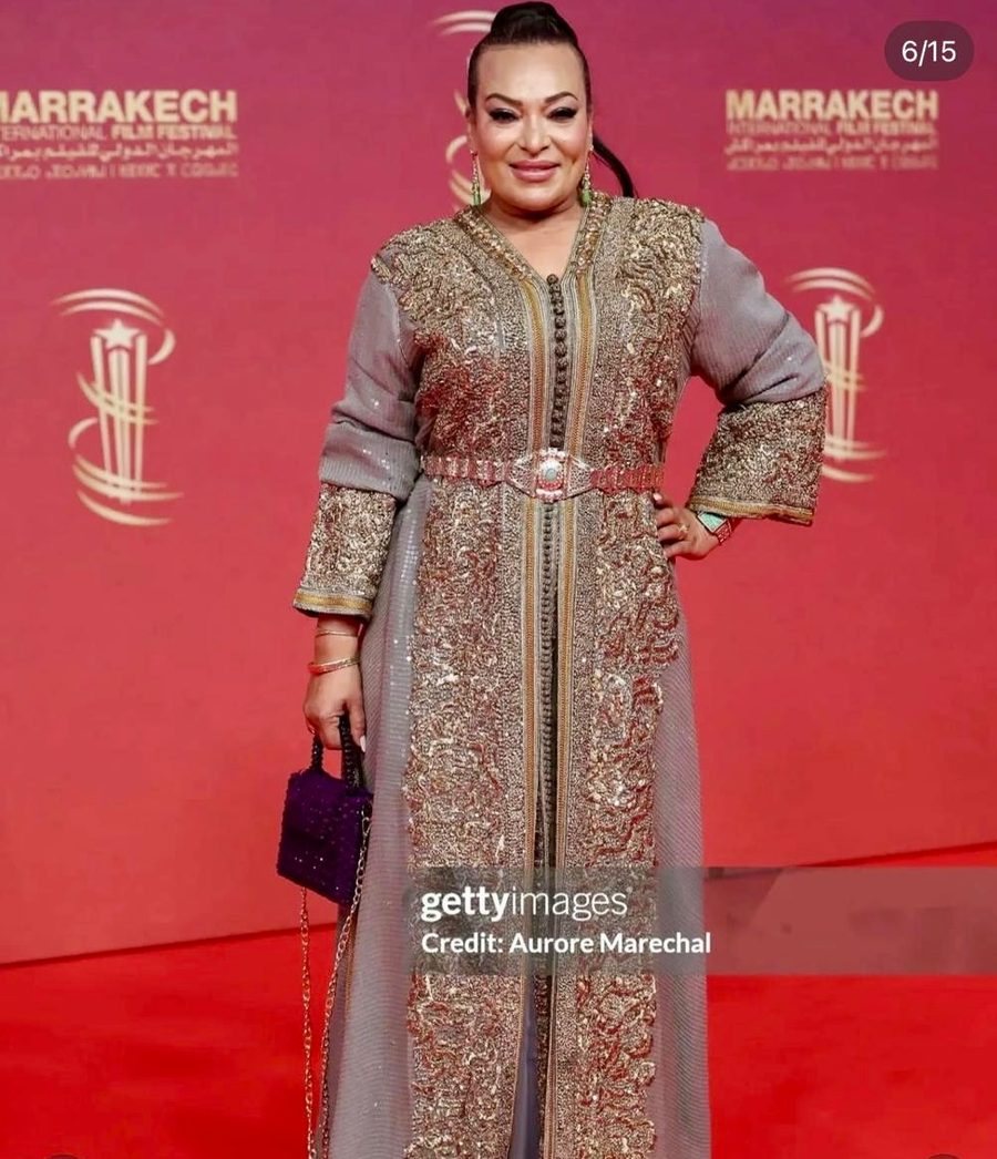 Célébrité marocaine en caftan Signature by Raja — Marrakech N°01
